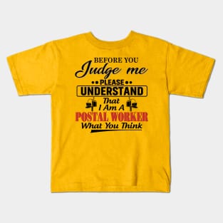 I Am A Postal Worker Kids T-Shirt